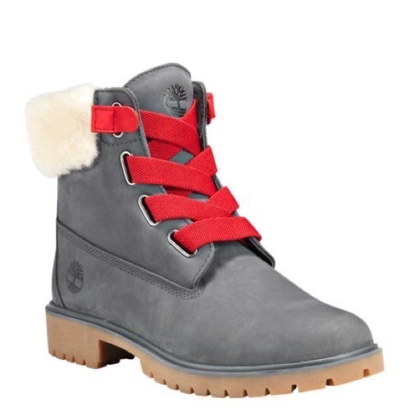 Timberland Jayne Boot in Dark Grey Nubuck - Picture 1 of 7